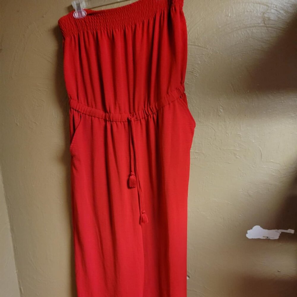 2 XL NoBo Summer Strapless Red Jumper #158